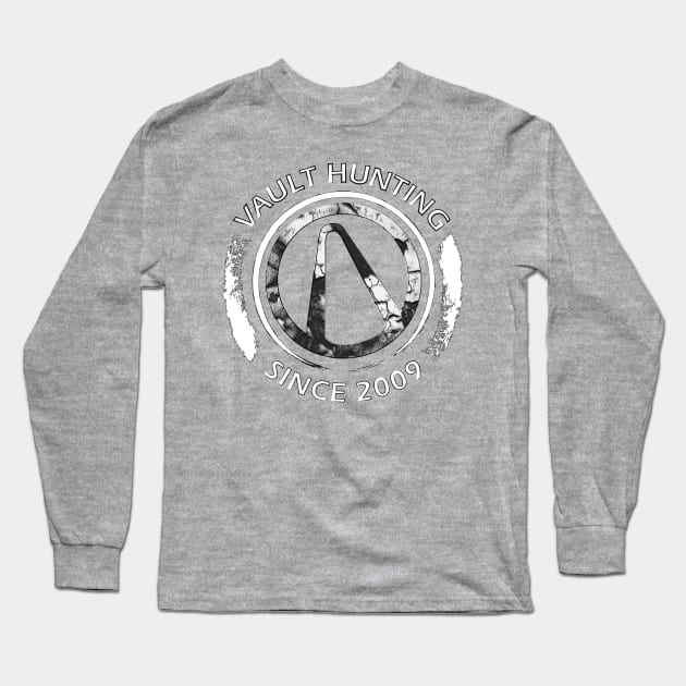 Borderlands - Vault Hunting Since 2009 Long Sleeve T-Shirt by SunnyDazeArt